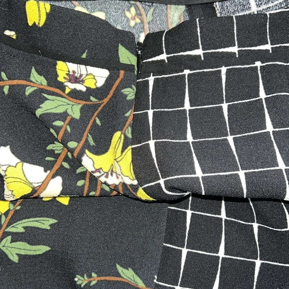 Who Wear What (Target) Floral/Plaid Print Skirt